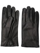 Emporio Armani Embossed Logo Gloves - Black