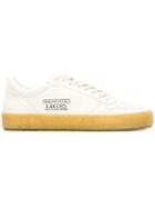 Philippe Model Lakers Lace Up Sneakers - White