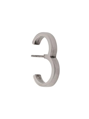 Alancrocetti Hoop Earring - Silver