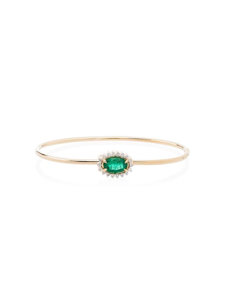 Yvonne Léon 18k Yellow Gold Sapphire Diamond Bracelet