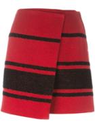 Sonia By Sonia Rykiel Striped Wrap Skirt