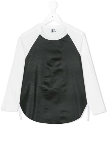 Lost And Found Kids - Raglan Top - Kids - Cotton - 6 Yrs, White