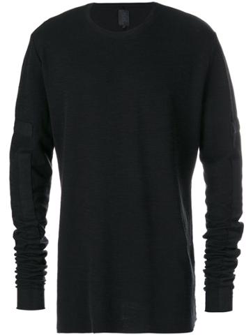 Black Fist Side Quote Sweatshirt