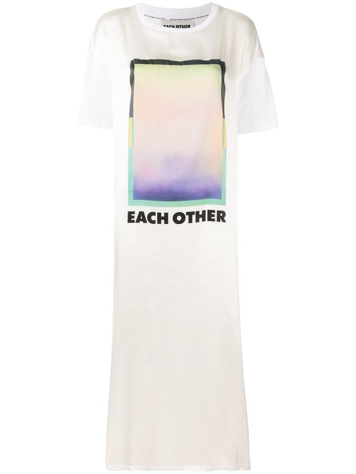 Each X Other T-shirt Dress - White