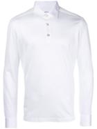 Kiton Longsleeved Polo Shirt - White