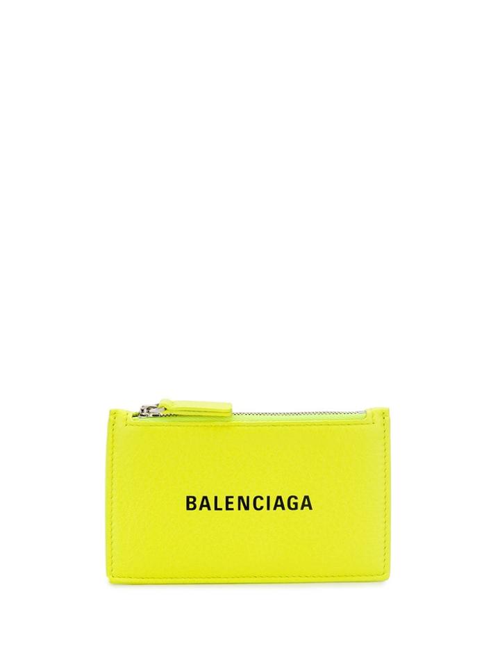 Balenciaga Everyday Mini Card Case - Yellow