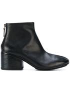 Marsèll Wooden Heel Ankle Boots - Black