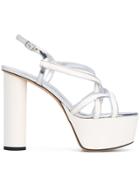 Jean-michel Cazabat Platform Sandals - Grey