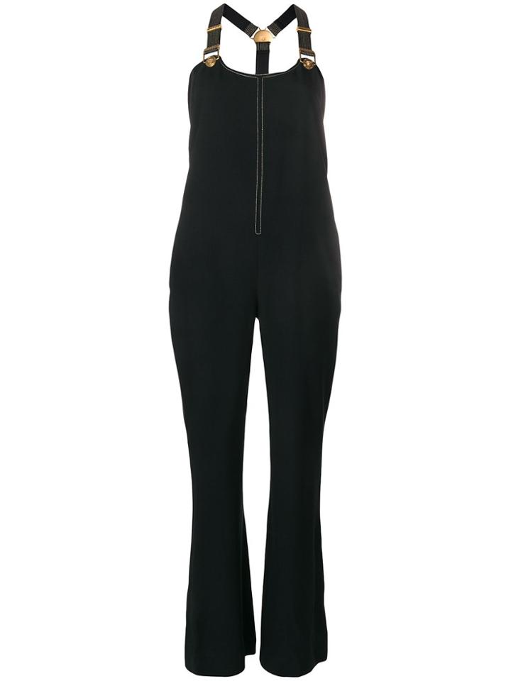 Versace Embellished Jumpsuit - Black