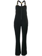 Versace Embellished Jumpsuit - Black