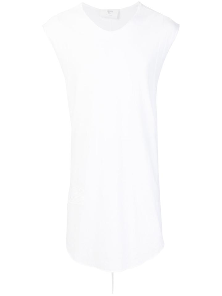 Lost & Found Rooms Oversized Vest Top - White