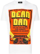 Dsquared2 Dean And Dan Print T-shirt - White