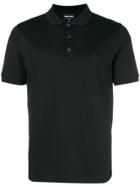 Giorgio Armani Regular Fit Polo Shirt - Black