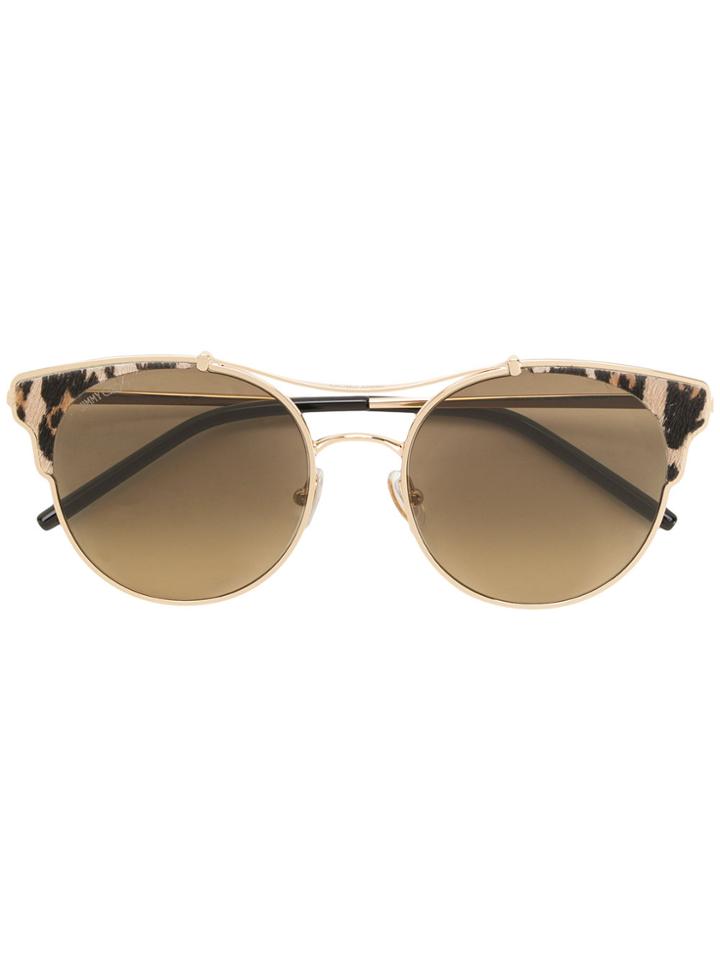 Jimmy Choo Eyewear Nile Sunglasses - Metallic