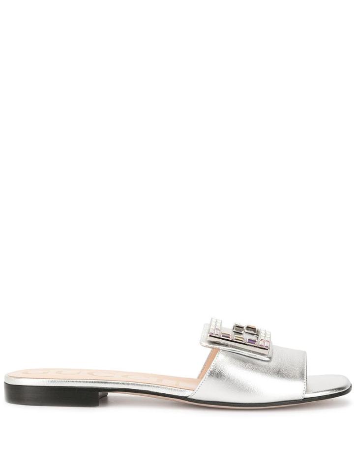 Gucci Open-toe Sandals - 8106 Argento