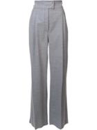 Barbara Casasola High-rise Tailored Trousers, Women's, Size: 44, Grey, Cashmere/wool