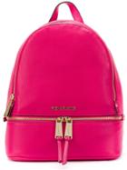 Michael Michael Kors Chic Design Backpack - Pink & Purple