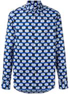 Marni Pixel Print Shirt - Blue