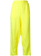 Mm6 Maison Margiela Dropped-crotch Trousers - Yellow