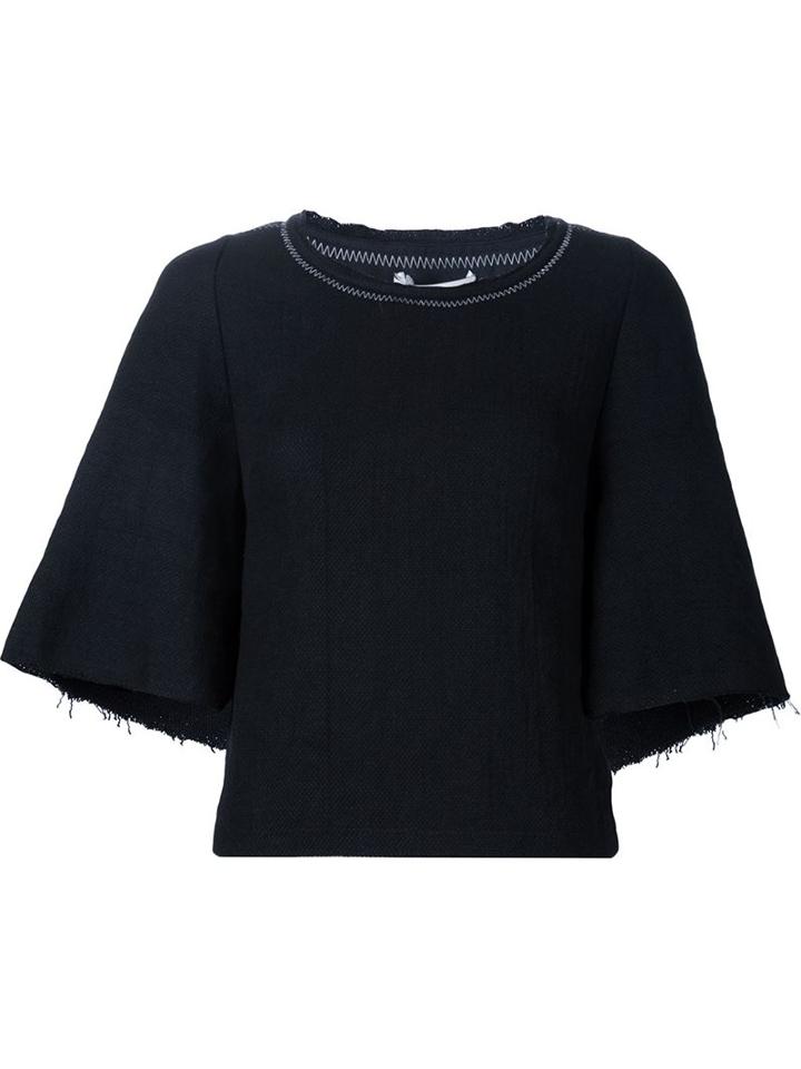 3.1 Phillip Lim Flared Sleeve Top