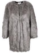 Lilly Sarti Midi Oversized Coat - Grey