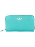 Salvatore Ferragamo All-around Zipped Wallet - Green
