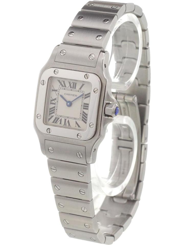 Cartier 'santos' Analog Watch, Women's, Metallic