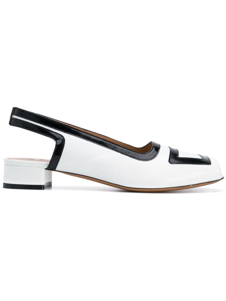 Marni Low-heel Pumps - White