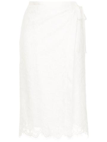 Aula Lace Skirt - White