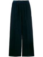 Forte Forte Temporale Velvet Trousers - Blue