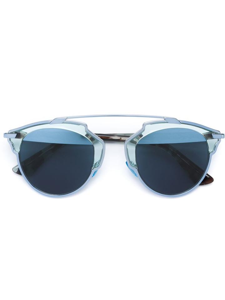 Dior Eyewear 'so Real' Sunglasses, Adult Unisex, Blue, Acetate/metal (other)