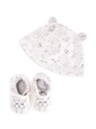 Little Marc Jacobs - Sea Cow Hat Set - Kids - Cotton - 1 Mth, White