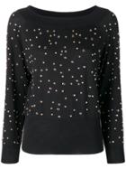 Elie Saab Stud Detailed Jumper - Black