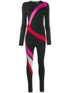 No Ka' Oi Fitted Sports Jumpsuit - Black