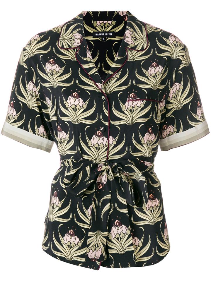 Markus Lupfer Desert Flower Shirt - Black