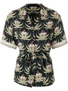 Markus Lupfer Desert Flower Shirt - Black