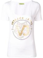 Versace Jeans Couture Vj Logo T-shirt - White