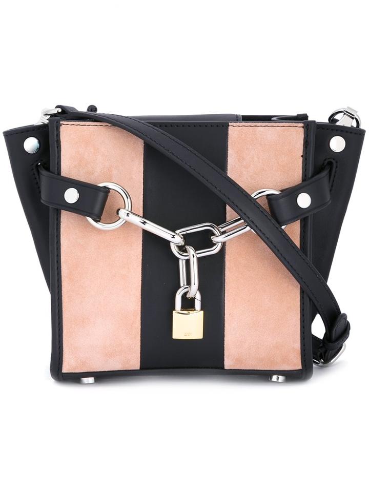 Mini 'attica' Crossbody Bag, Women's, Black, Leather, Alexander Wang