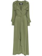 Jacquemus Belted Maxi Dress - Green