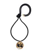 Marni Embellished Circle Pendant Necklace