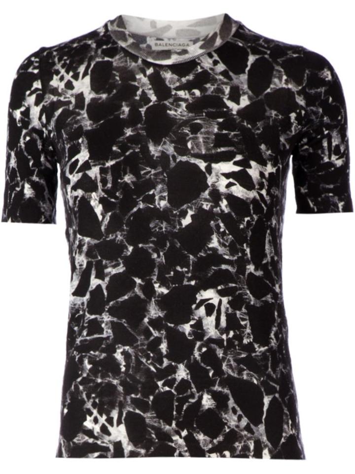 Balenciaga Abstract Print Top
