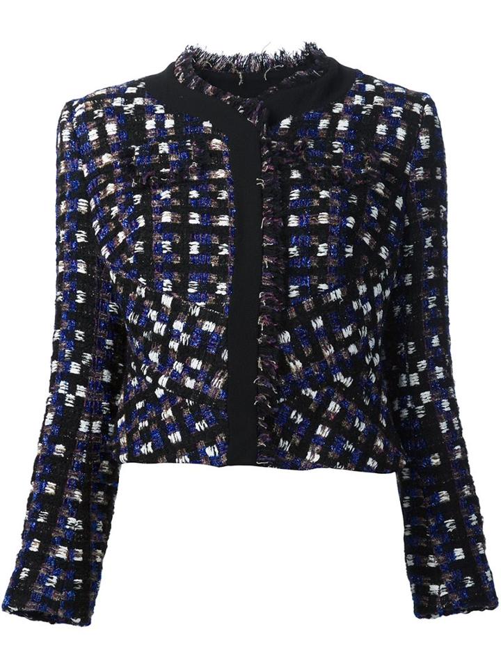 Peter Pilotto Frayed Bouclé Jacket