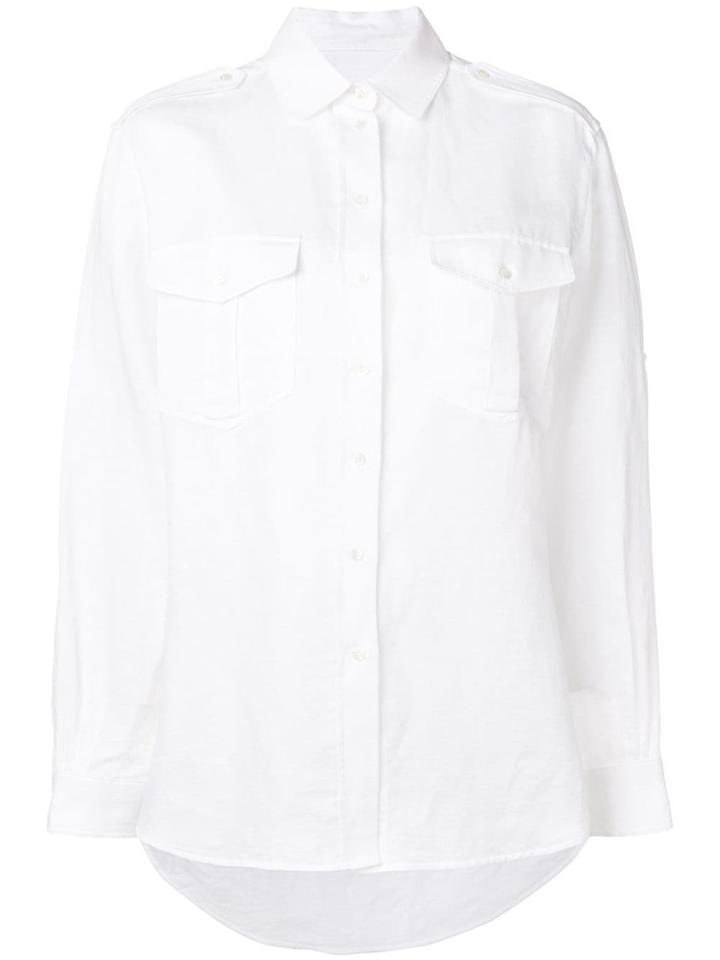 Holland & Holland Pointed Collar Shirt - White