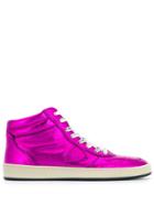 Philippe Model Lace Up Sneakers - Pink