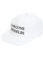 Garcons Infideles Embroidered Logo Cap - White