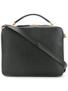 Anya Hindmarch The Stack Double Satchel - Black