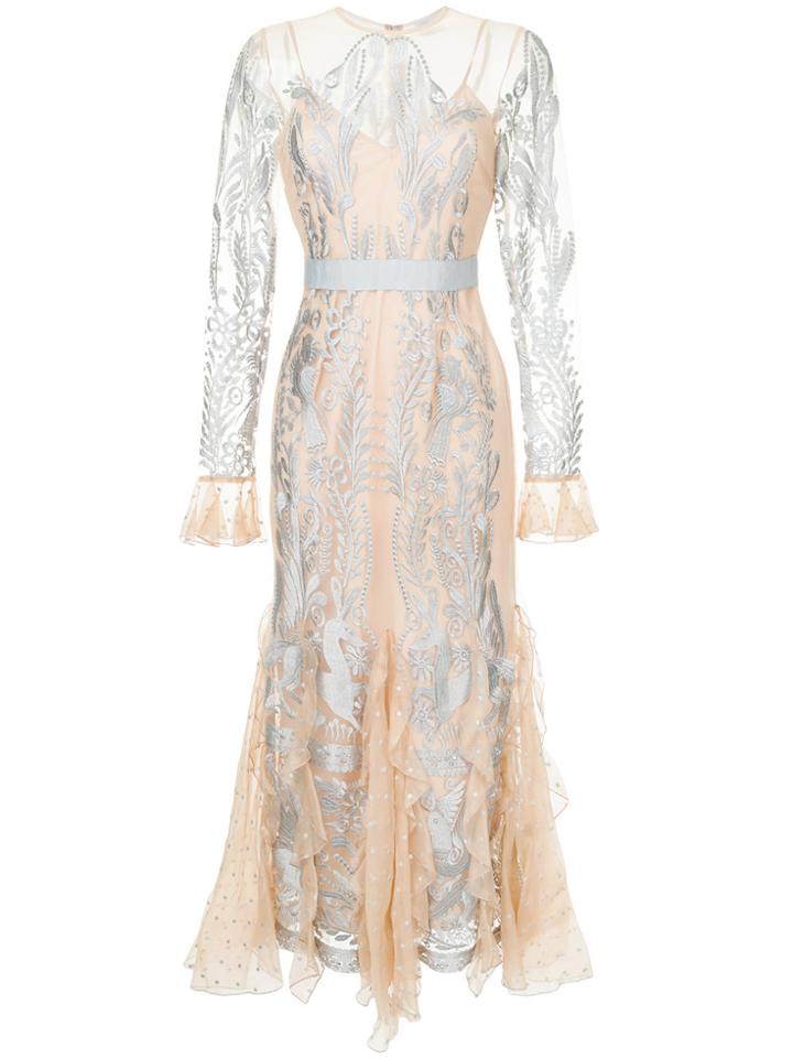 Alice Mccall Look At Me Now Gown - Nude & Neutrals