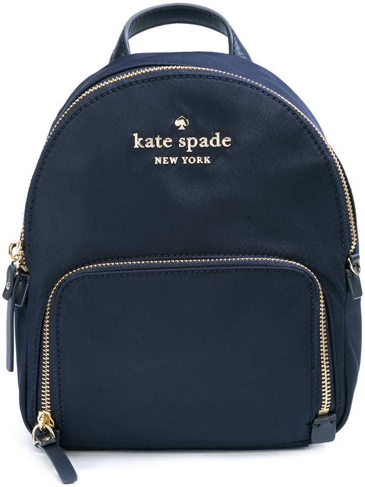 Kate Spade Zipped Small Backpack - Blue