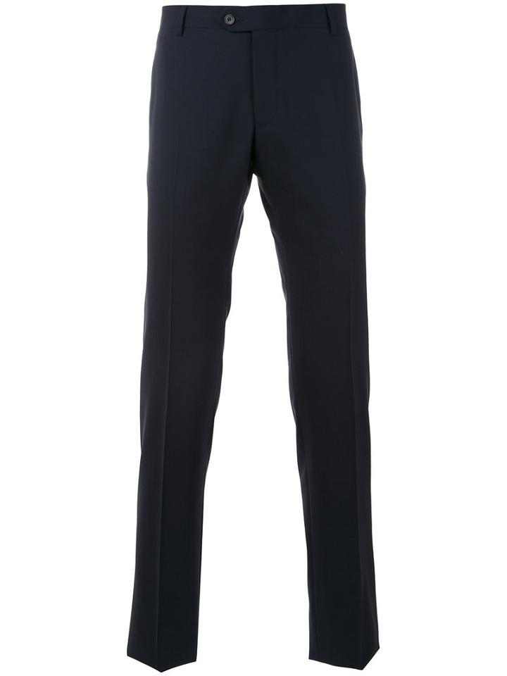 Tonello - Tailored Pants - Men - Spandex/elastane/virgin Wool - 54, Blue, Spandex/elastane/virgin Wool