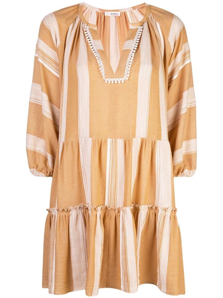 Lemlem Derartu Boho Dress - Brown